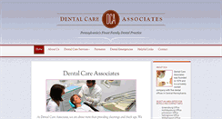 Desktop Screenshot of dcadental.com